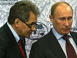 Сергей Шойгу и Владимир Путин