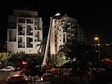 Жилой дом в Ришон ле-Ционе, поврежденный ракетой