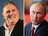 Владимир Путин и Жерар Депардье встретились в Сочи