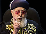 Духовный лидер ШАС Овадья Йосеф