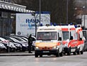 В Германии вертолет рухнул на автобан