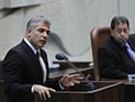 Лапид в Кнессете: 10% населения не могут угрожать 90% гражданской войной