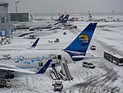 Сильные снегопады привели к транспортному коллапсу в Европе. ФОТО