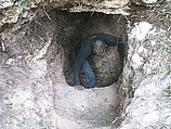 На месте нелегальных раскопок. 03.04.2013