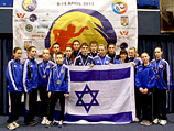 Сборная Израиля на чемпионате Европы в Бухаресте. 14 апреля 2013 года