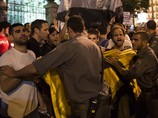 Демонстрация протеста против экспорта природного газа в Иерусалиме, 22 июня 2013 г.