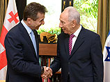 Бидзина Иванишвили и Шимон Перес