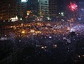 На площади Тахрир празднуют отставку Мурси. Телеканал 