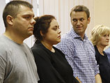 Петр Офицеров и Алексей Навальный в суде. Киров, 18 июля 2013 года