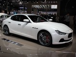 Maserati Ghibli на моторшоу в Шанхае, 20 апреля 2013 г.