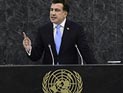 Саакашвили с трибуны ООН предсказал скорый уход 