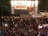 Митинг, посвященный 18-й годовщине убийства Ицхака Рабина, Тель-Авив, 12 октября 2013 г.