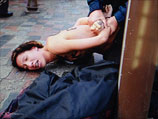 Акция FEMEN в Фужере. 26 октября 2013 года