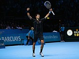 В финале итогового турнира ATP Новак Джокович победил Рафаэля Надаля, 11 ноября 2013 г.