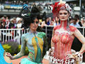 Trotting Cup: парад немыслимых нарядов и бодиарта. Фоторепортаж