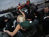 Акция FEMEN в поддержку евроинтеграции Украины. Вильнюс, 29.11.2013