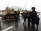 Бронетранспортеры на улицах Иерусалима. 14.12.2013