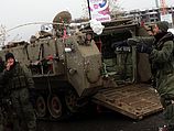 Бронетранспортеры на улицах Иерусалима. 14.12.2013