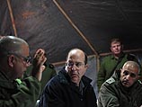 Министр обороны Моше Яалон на учениях бригады 