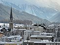 На крыше Центра конгрессов в Давосе установлена израильская электростанция
