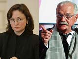Эльвира Набиуллина и Никита Михалков