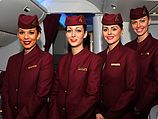 Стюардессы Qatar Airways