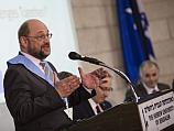 Спикер Европарламента Мартин Шульц. Иерусалимский университет, 11 февраля 2014 года