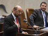 Мартин Шульц во время выступления в Кнессете. 12 февраля 2014 года