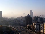 Туман вдоль побережья. 20 февраля 2014 года