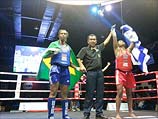 Сара Авраам после победы на чемпионате мира в Таиланде