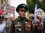 Во время Парада Победы в Хайфе. 9 мая 2013 года