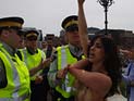 Активистки FEMEN попытались сорвать ежегодный митинг противников абортов в Оттаве. ФОТО