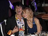 Ронни Вуд и Екатерина Иванова в 2009 году