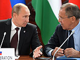 Владимир Путин и Сергей Лавров