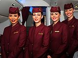 Стюардессы Qatar Airways