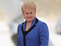 Далия Грибаускайте: президент России повторяет тактику Сталина и Гитлера