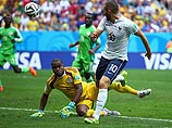 Сборная Франции вышла в четвертьфинал, с трудом победив нигерийцев