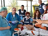 Пострадавший во время обстрела Ашкелона Ярив Галеви