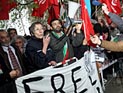 Акция Free Gaza: полиция предоставила мегафон участнику, выкрикивавшему 