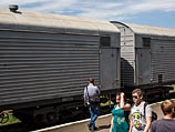 Состав с телами погибших в авиакатастрофе. Торез, 20 июля 2014 года