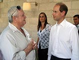Менахем Голан и принц Эдвард. 2007 год