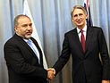 Либерман на встрече с главой МИД Великобритании: 
