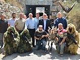 Ривлин и Аронович на базе МАГАВ. 30 сентября 2014 года