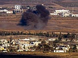 Сирийская деревня возле границы с Израилем