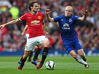 Фалькао забил первый мяч в Англии. 