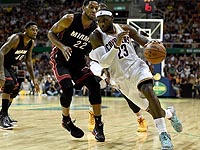 В матче против 