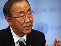 AFP: после конференции в Каире Пан Ги Мун посетит Израиль и сектор Газы