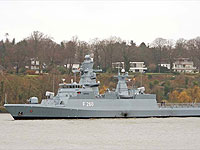 Германский корвет Braunschweig (F 260) 