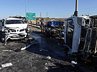 Авария на юге Израиля, погиб мужчина