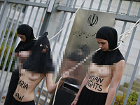Акция протеста: секстремистки FEMEN 